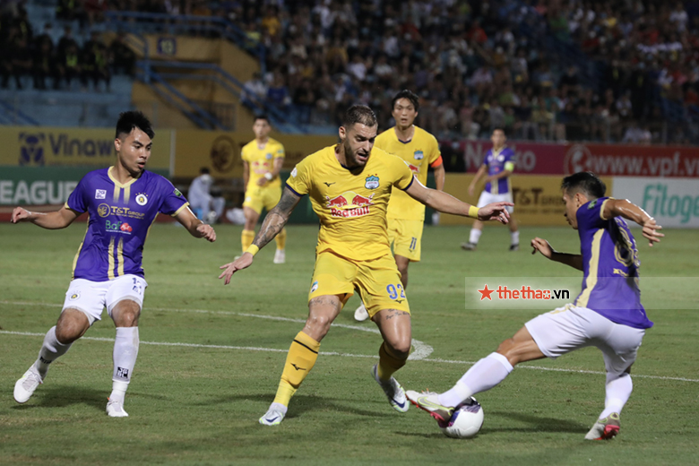Kết quả Hà Nội vs HAGL: Chủ nhà giữ lại 3 điểm, chính thức vô địch lượt đi - Ảnh 4