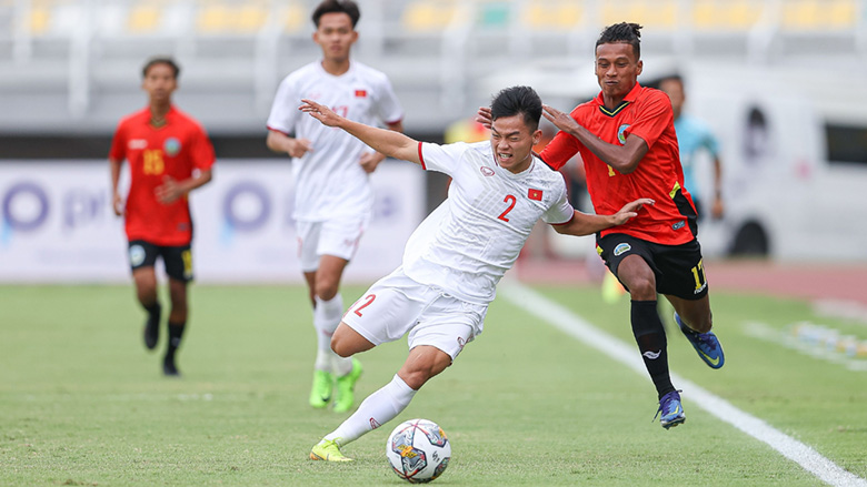 Kết quả U20 Việt Nam vs U20 Timor Leste: Đại thắng 4 sao, xây chắc ngôi đầu - Ảnh 1
