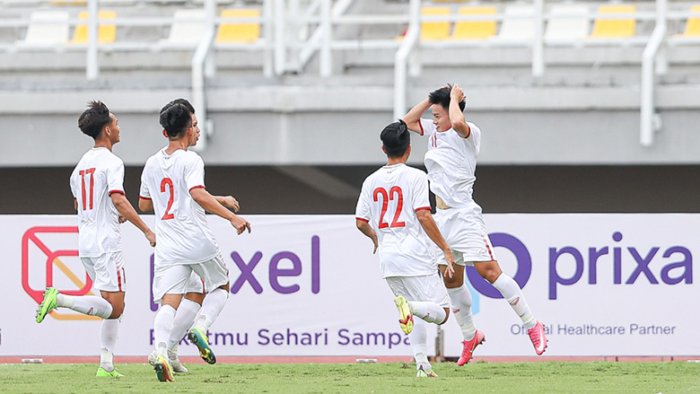 Kết quả U20 Việt Nam vs U20 Timor Leste: Đại thắng 4 sao, xây chắc ngôi đầu - Ảnh 2