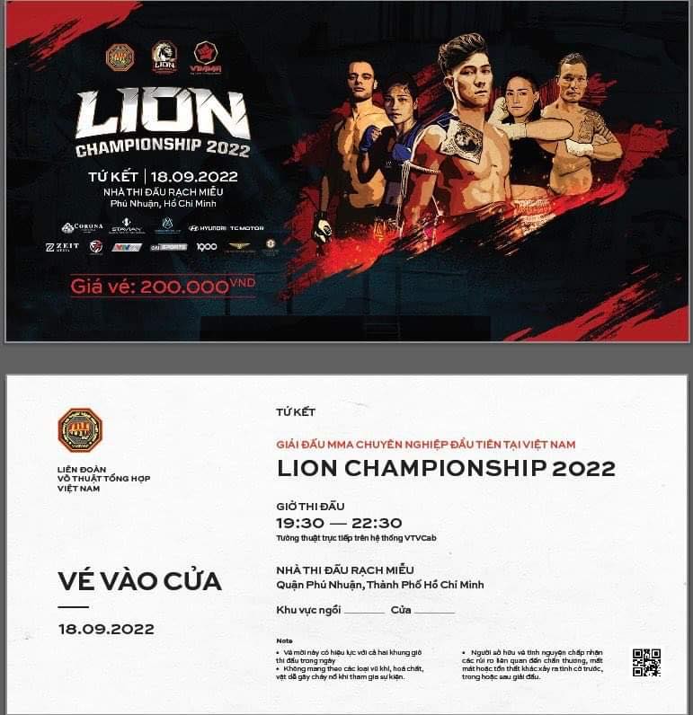 Lịch thi đấu vòng tứ kết giải MMA Lion Championship - Ảnh 3