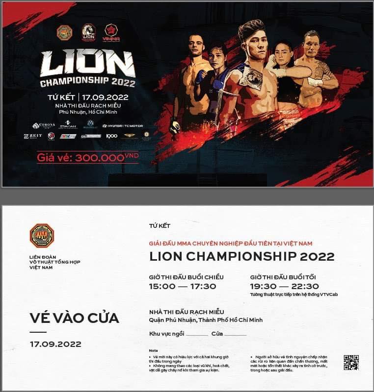 Lịch thi đấu vòng tứ kết giải MMA Lion Championship - Ảnh 4