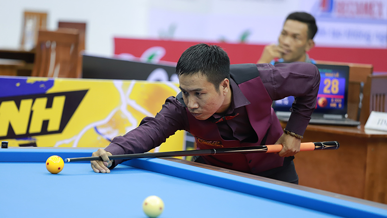 Quyết Chiến, Hồng Thái xuống nhánh thua giải billiards Carom 3 băng quốc tế Bình Dương 2022 - Ảnh 1