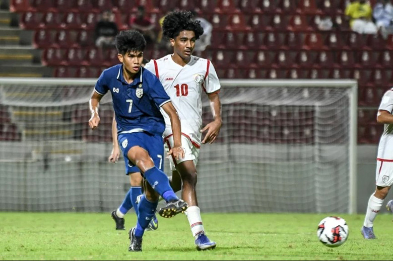 U20 Thái Lan thất bại trước Oman, mất quyền tự quyết tại vòng loại châu Á - Ảnh 1