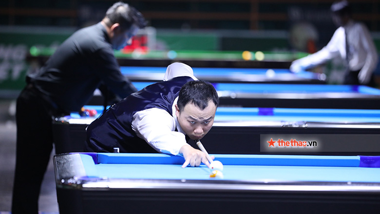 Anh Tuấn lại Chí Dũng, Hoàng Phong tiễn Thế Kiên khỏi nội dung 9 bi giải billiards vô địch quốc gia 2022 - Ảnh 1