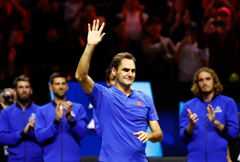 Federer khóc nức nở trong ngày giải nghệ - Ảnh 3
