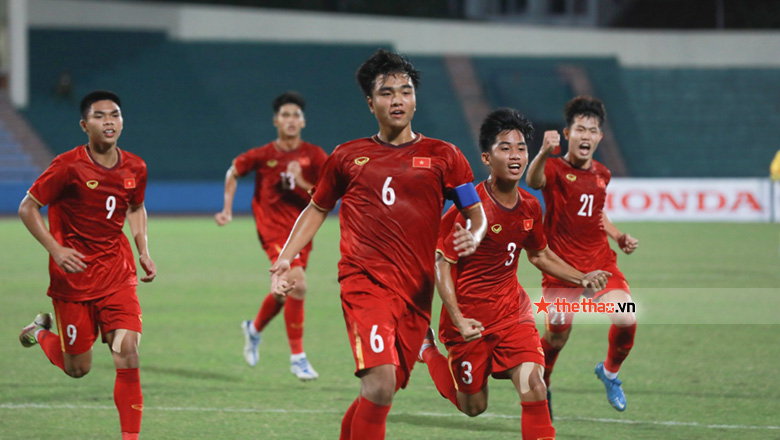 TRỰC TIẾP U17 Việt Nam 3-0 U17 Thái Lan: Hiệp 1 bùng nổ - Ảnh 14