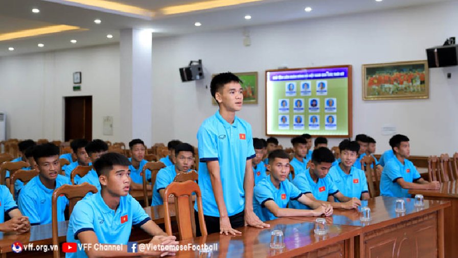Danh sách ĐT U16 Việt Nam chuẩn bị cho giải U16 Đông Nam Á 2022: Có 5 cầu thủ sang Đức tập huấn