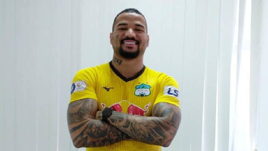 jefferson baiano hagl HAGL chiêu mộ thêm tiền đạo Brazil, chốt sổ 4 ngoại binh cho mùa 2022
