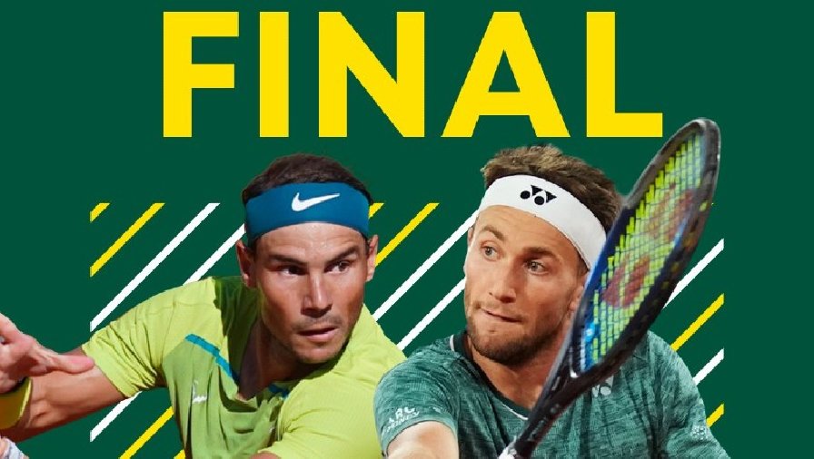 chung ket nam roland garros 2021 Lịch thi đấu tennis Chung kết Roland Garros 2022: Nadal đối đầu Ruud