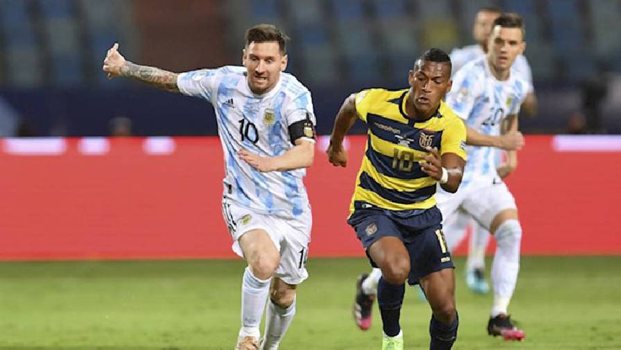 tỷ số argentina vs ecuador Kết quả Argentina vs Ecuador 3-0: Messi rực sáng
