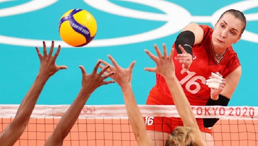 Kết quả tứ kết bóng chuyền nam - nữ Olympic Tokyo 2021 hôm nay