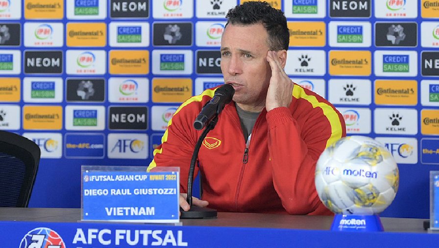 HLV Diego Giustozzi: ‘Phải nâng cấp giải quốc nội để ĐT futsal Việt Nam tiến xa’