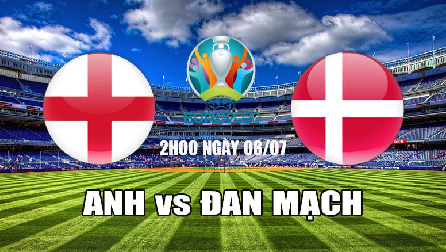 Nhận định, dự đoán Anh vs Đan Mạch, 2h00 ngày 8/7: Khó cản ...