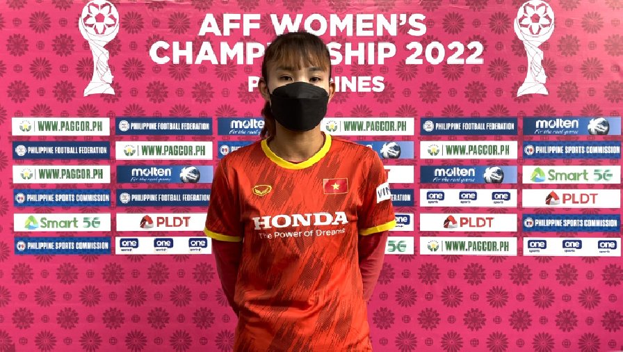 Chương Thị Kiều tái phát chấn thương trước thềm giải AFF Cup nữ 2022