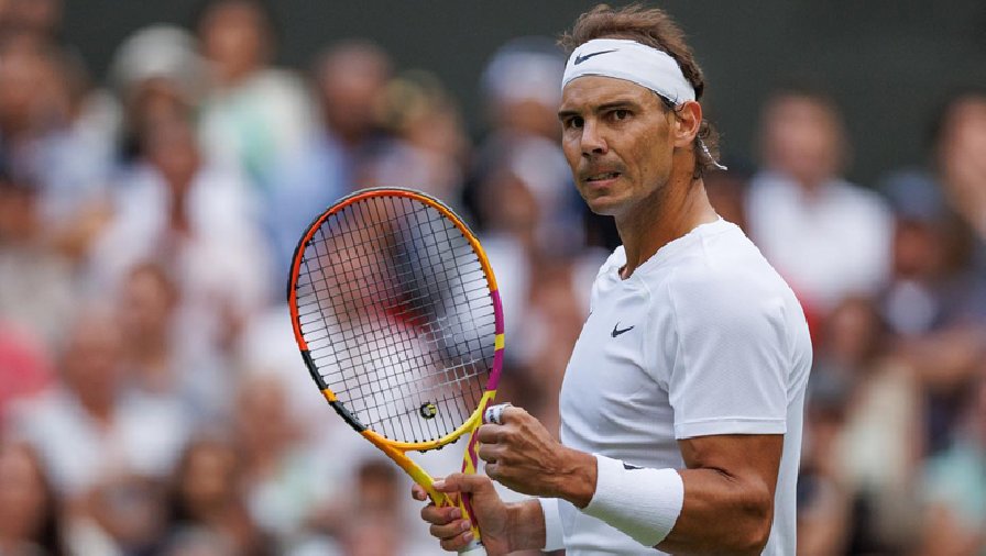 Nadal lần thứ tám có mặt ở vòng tứ kết Wimbledon