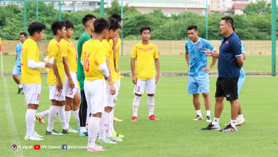 nguyễn hữu thắng slna U17 Việt Nam triệu tập 31 cầu thủ cho vòng loại châu Á 2023