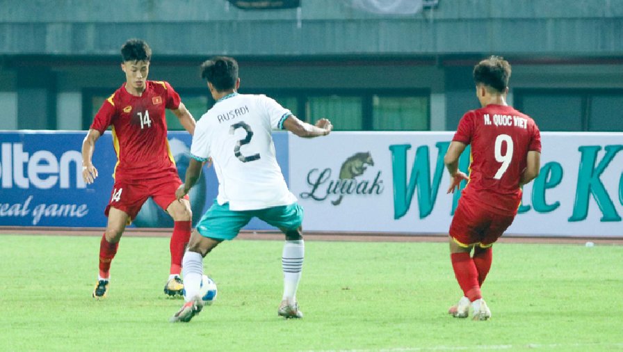 Đội hình xuất phát U19 Việt Nam vs U19 Brunei: 10 sự thay đổi