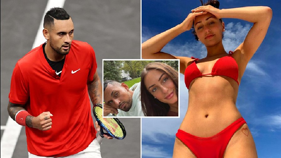 Kyrgios bị bạn gái cũ tố bạo hành ngay trước thềm tứ kết Wimbledon 2022