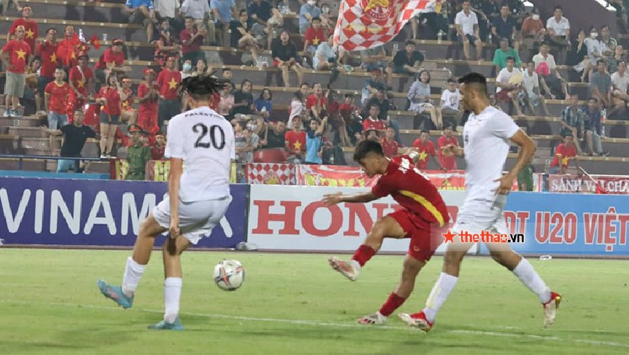 chien than tran quoc U20 Việt Nam thắng Palestine ở trận tái đấu