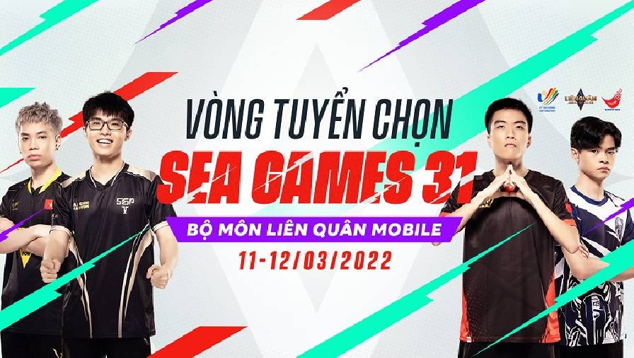 tai boc club Lịch thi đấu vòng tuyển chọn SEA Games 31 bộ môn Liên Quân Mobile