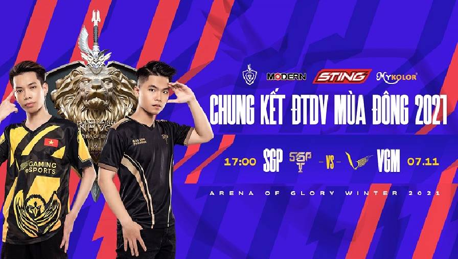 chung kết dtdv TRỰC TIẾP Chung kết ĐTDV mùa Đông 2021 ngày 7/11: Saigon Phantom vs V Gaming