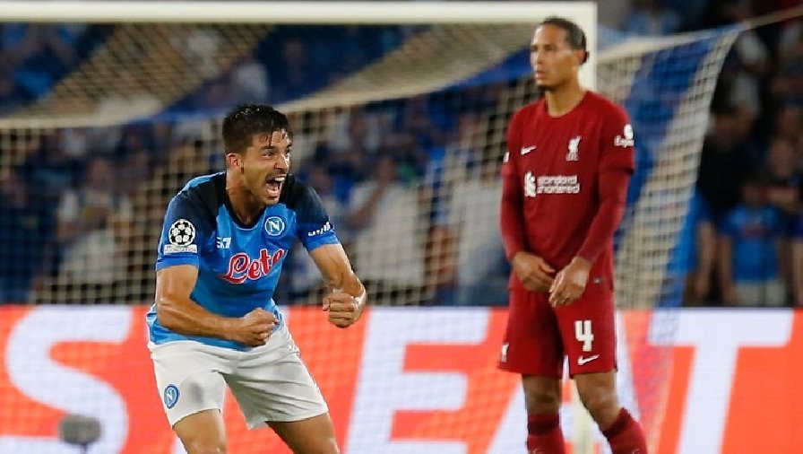 ket qua c1 Kết quả Napoli vs Liverpool: Thảm họa hàng thủ, ê chề The Kop