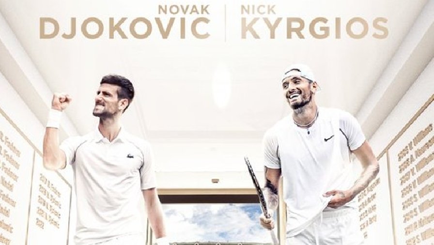 chung kết quần vợt wimbledon Lịch thi đấu tennis Chung kết Wimbledon 2022: Djokovic đại chiến Kyrgios