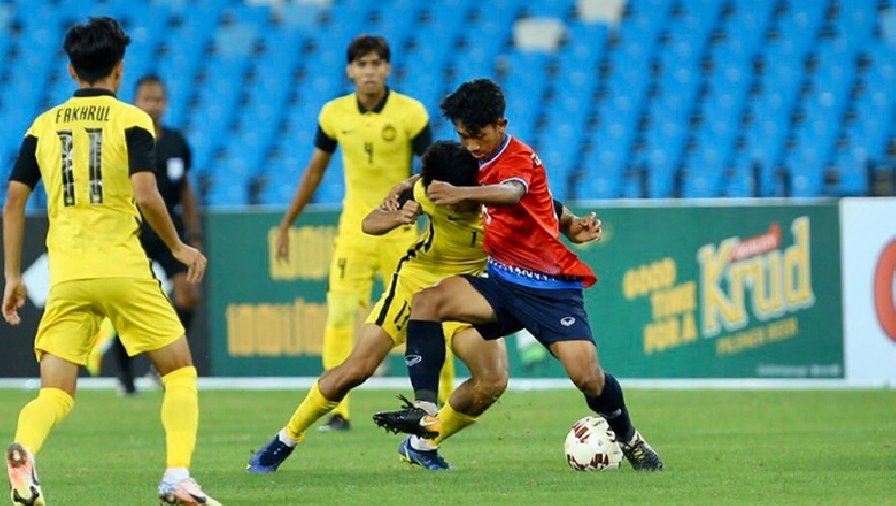 nhan dinh malaysia vs lao Nhận định, dự đoán U23 Malaysia vs U23 Lào, 19h00 ngày 11/5: Đòi nợ thành công