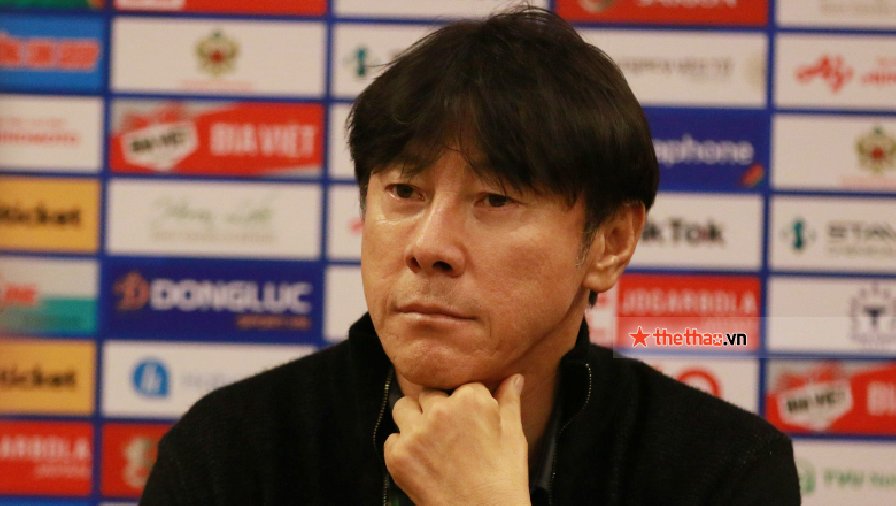 open mu HLV Shin Tae Yong 'mù' thông tin về các đối thủ ngoại trừ U20 Việt Nam
