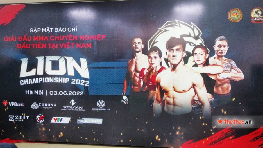 boxing đà nẵng Lịch thi đấu, fight card giải MMA Việt Nam Lion Championship - Vòng tứ kết
