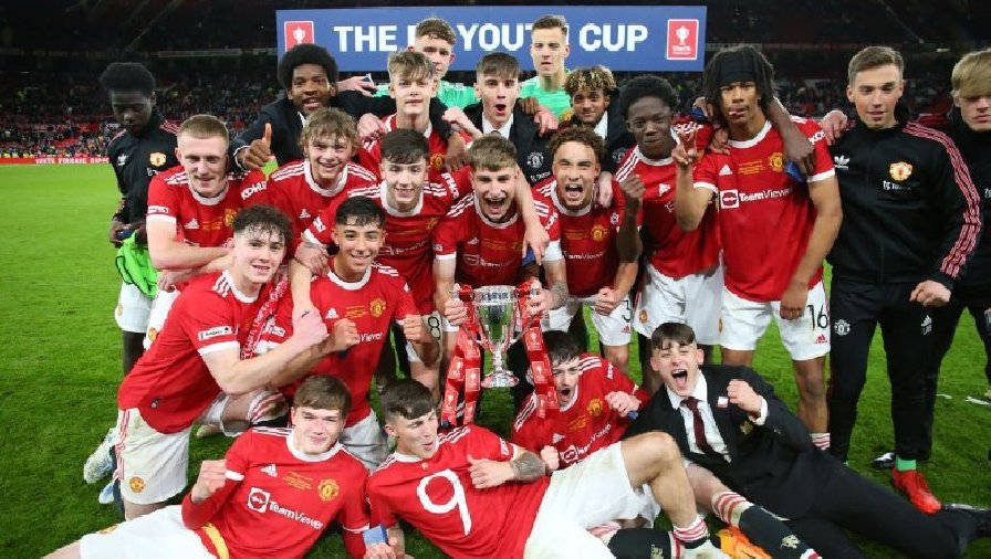 u18 manchester united Kết quả chung kết FA Youth Cup MU vs Nottingham: Quỷ đỏ áp đảo