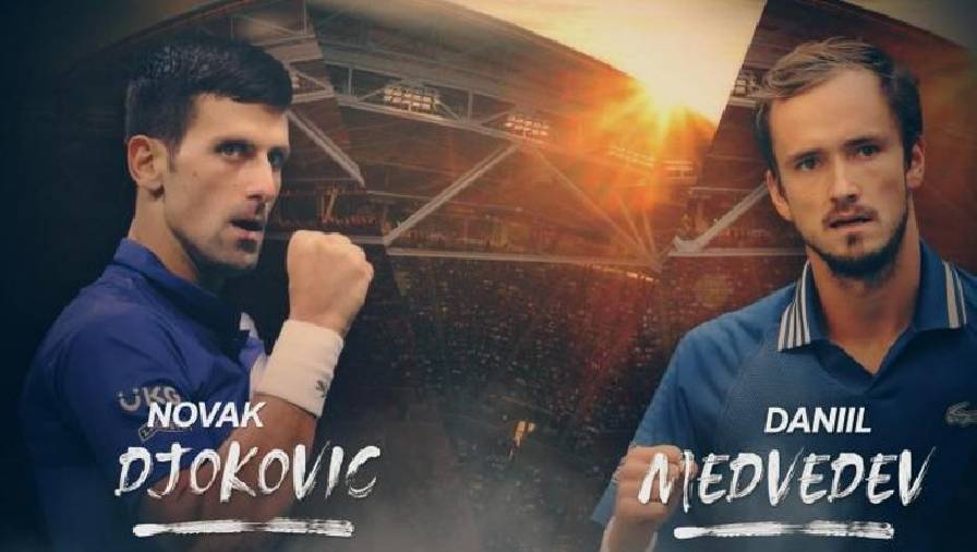 trực tiếp djokovic vs medvedev Trực tiếp tennis Djokovic vs Medvedev - Chung kết US Open, 03h00 hôm nay 13/9