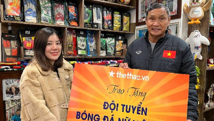 vo lam sap open Thethao.vn trao tặng tiền thưởng cho HLV Mai Đức Chung và ĐT nữ Việt Nam