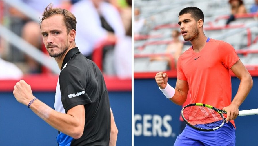 mcdonald tphcm Lịch thi đấu tennis ngày 17/8: Medvedev và Alcaraz ra quân tại Cincinnati Masters