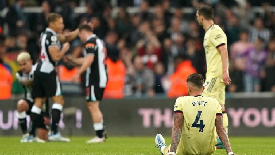 Kết quả Newcastle vs Arsenal: Pháo thủ xa dần top 4