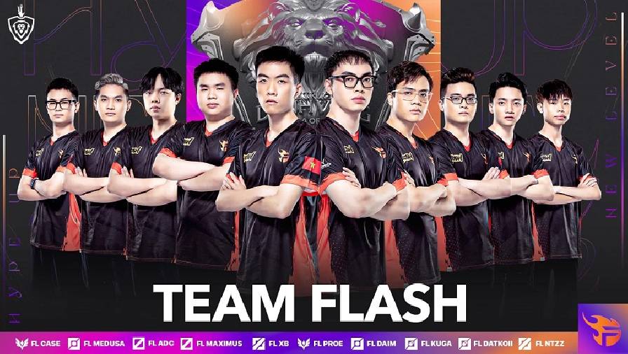team flash logo Liên Quân Mobile: Team Flash chốt đội hình tham dự ĐTDV mùa Xuân 2022