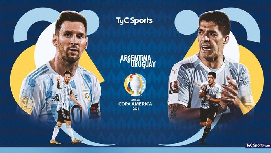 đội hình uruguay Đội hình ra sân trận Argentina vs Uruguay, Copa America 2021, 07h00 ngày 19/6