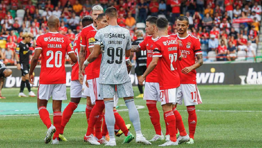 Kết quả play-off C1 hôm nay 18/8: Benfica thắng dễ đại diện của Ukraine