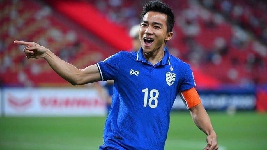Thái Lan sẵn sàng để Chanathip vắng mặt ở AFF Cup 2022