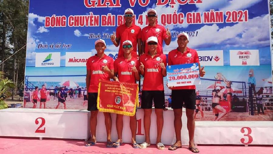 bang xep hang sea game Danh sách đội tuyển bóng chuyền bãi biển nam Việt Nam tham dự SEA Games 31