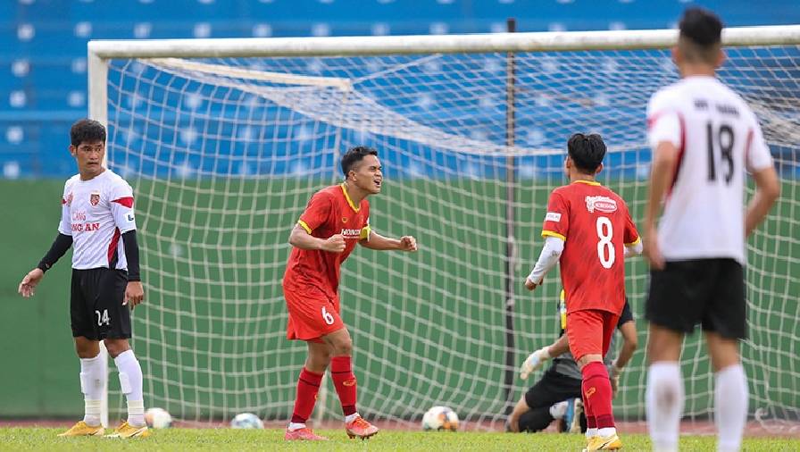viet nam vs singapore Đội hình thi đấu trận Việt Nam vs Singapore, U23 Đông Nam Á: Dụng Quang Nho đá chính