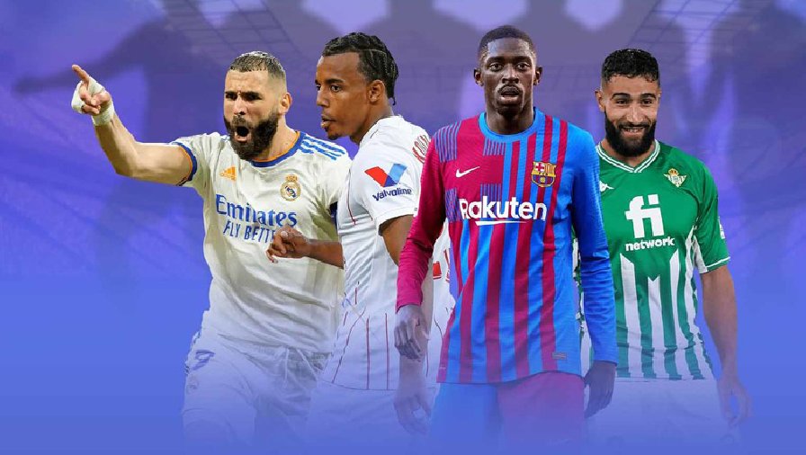 Danh sách các đội dự La Liga 2022/23