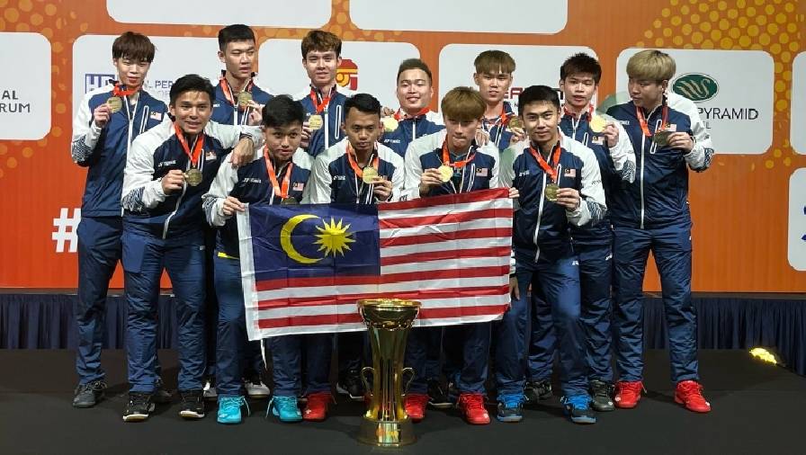 cdv malaysia Cầu lông Malaysia giành chức vô địch đồng đội nam châu Á