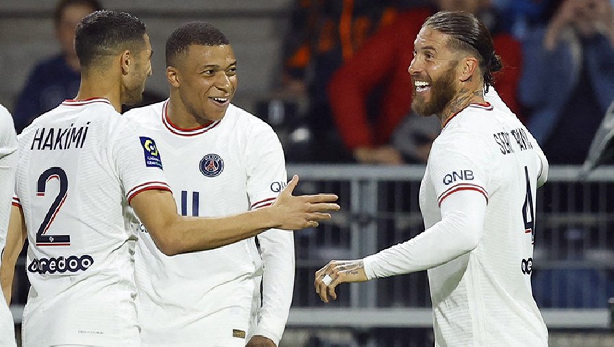 kết quả angers Kết quả bóng đá Angers vs PSG: Ramos ghi bàn, ngôi vương cách thành Paris 1 điểm