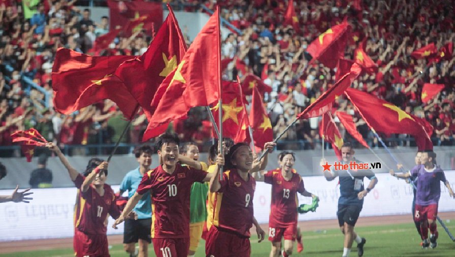 ĐT bóng đá nữ Việt Nam được thưởng hơn 4 tỷ đồng nhờ giành HCV SEA Games 31