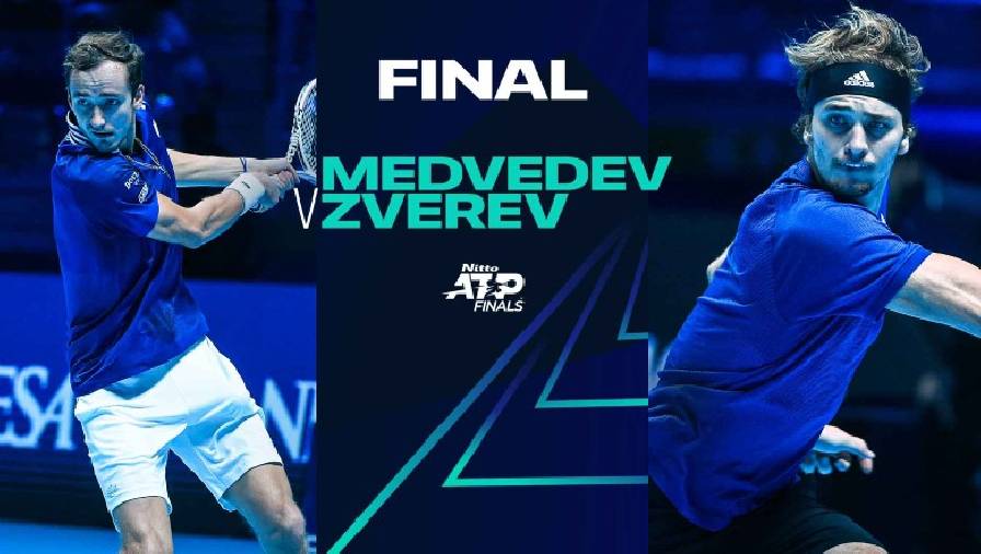 chung ket atp 2021 Trực tiếp tennis Chung kết ATP Finals 2021 - Medvedev vs Zverev, 23h00 ngày 21/11