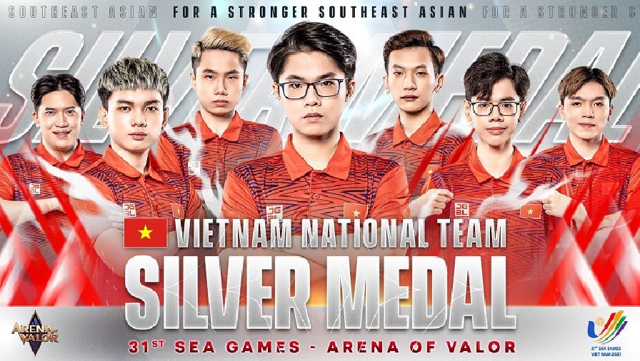 liên quân seagame Đội tuyển Liên Quân Mobile Việt Nam giành Huy chương bạc SEA Games 31
