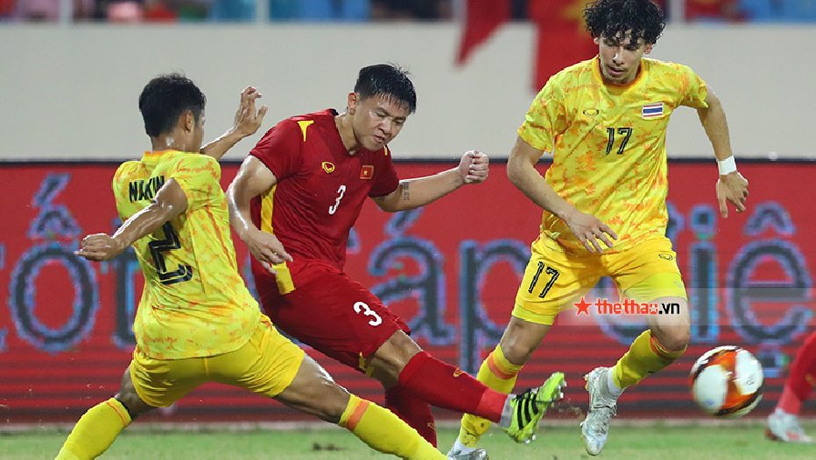Trận U23 Việt Nam vs U23 Thái Lan có bao nhiêu quả phạt góc?