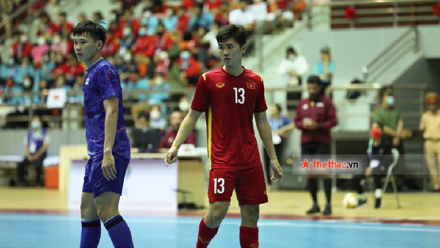 lịch futsal vn ĐT Futsal Việt Nam có đối thủ mới tại giải giao hữu Quốc tế trước ngày bốc thăm