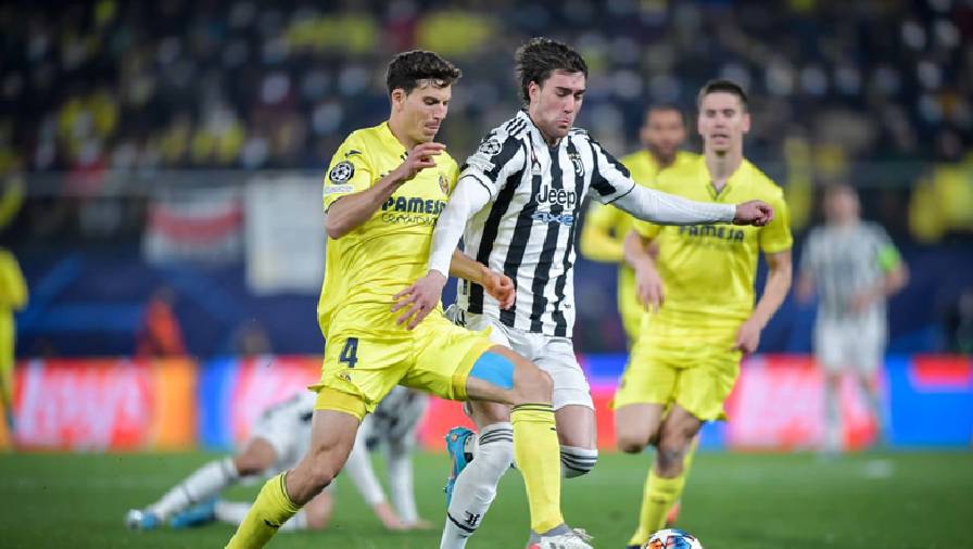 vòng bảng cúp c1 Juventus hòa Villarreal trong ngày Vlahovic đi vào lịch sử Cúp C1 châu Âu